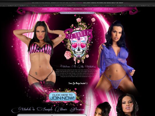 TSFoxxy review, a site that is one of many popular Trans Pornstar Sites